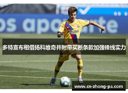 多特宣布租借扬科维奇并附带买断条款加强锋线实力